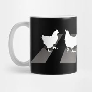 Chickens Crossing The Road Mug
